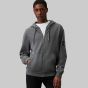 Calvin Klein Logo Badge Hoodie With Zipper - Dark Grey