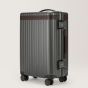 The carry on luggage Grey/Chocolate Carl Friederik
