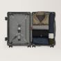 The carry on luggage Grey/Chocolate Carl Friederik