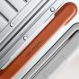 Carl Friedrik The Carry-On Aluminium - Silver/Cognac