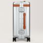 Carl Friedrik The Carry-On Aluminium - Silver/Cognac