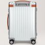 Carl Friedrik The Carry-On Aluminium - Silver/Cognac