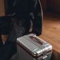 Carl Friedrik The Carry-On Aluminium - Silver/Cognac