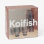 DOIY Koifish set of 4 stackable glasses