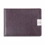 DUN wallets leather wallet brown silver