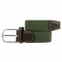 Billybelt Braided Belt Green Army