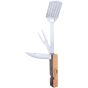 Esschert Design foldable BBQ tool set