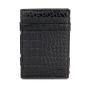 Garzini Essenziale Croco Magic Wallet Black