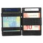 Garzini Essenziale Croco Magic Wallet Black