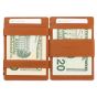 Garzini Essenziale Nappa Magic Wallet Cognac Brown