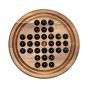 Gentlemen's Hardware Hölzerne Murmel Solitaire Spiel