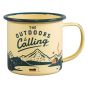 Gentlemen's Hardware Campfire Yellow Outdoors Enamel Mug