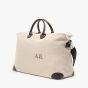 Custom Harvard Travel Duffel Bag - Large - Natural