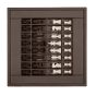 Hector Saxe Leather Chess Set - Chocolate