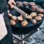 Höfats Bowl Vuurschaal met hoge standaard