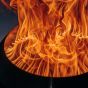 Höfats Moon 45 Fire Basket With High Stand - Black