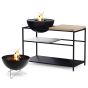 Höfats Outdoor Kitchen With Fire Bowl 57