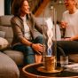 Höfats Spin Lanterne Bio-Brûleur - Or