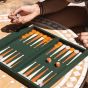 House of Nobilique Libretto in pelle Backgammon - Verde