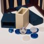 House of Nobilique Leather Big Backgammon