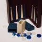 House of Nobilique Leather Big Backgammon