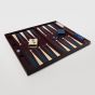 House of Nobilique Leather Big Backgammon