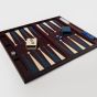 House of Nobilique Leather Big Backgammon