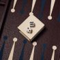 House of Nobilique Leather Big Backgammon