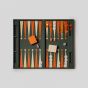 House of Nobilique Leather Big Backgammon