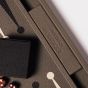 House of Nobilique Leather Big Backgammon