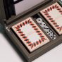 House of Nobilique Leather Card Box - Taupe