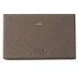 House of Nobilique Leather Card Box - Taupe