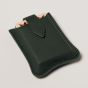 House of Nobilique Leather Card Holder - Green