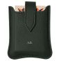 House of Nobilique Leather Card Holder - Green