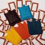 House of Nobilique Leather Card Holder - Burgundy