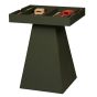 House of Nobilique Leather Game Table
