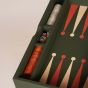 House of Nobilique Leather Game Table