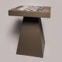 House of Nobilique Leather Game Table