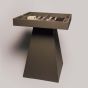 House of Nobilique Leather Game Table