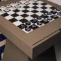 House of Nobilique Leather Game Table