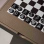 House of Nobilique Leather Game Table