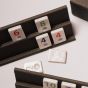House of Nobilique Leather Tile Rummy - Taupe