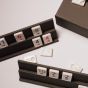 House of Nobilique Leather Tile Rummy - Taupe