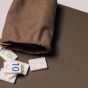 House of Nobilique Leather Tile Rummy - Taupe