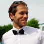 House of Orime YUMI bow tie - ice blue dark blue