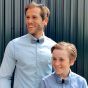 House of Orime YUMI bow tie - ice blue dark blue