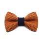 House of Orime YUMI bow tie - orange dark blue