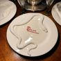 Incartato Ceramics Forbidden Dinner Plate - "Dirty Mind And Broken Heart"
