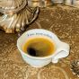 Incartato Ceramics Issues Cappuccino Cup - " I love doing nothing"