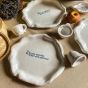 Incartato Ceramics Issues Dinner Plate  - "The wine tastes like I don't need underwear"